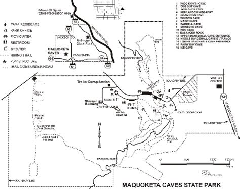 Maquoketa Caves State Park Map - Maquoketa IA • mappery