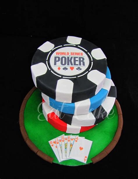 Poker Chips Cake - Decorated Cake by Eat Cake - CakesDecor