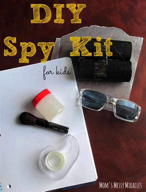 Here's a simple DIY spy kit for the kids! in 2024 | Spy kit, Spy gear ...