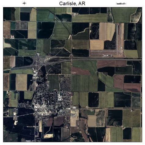 Aerial Photography Map of Carlisle, AR Arkansas