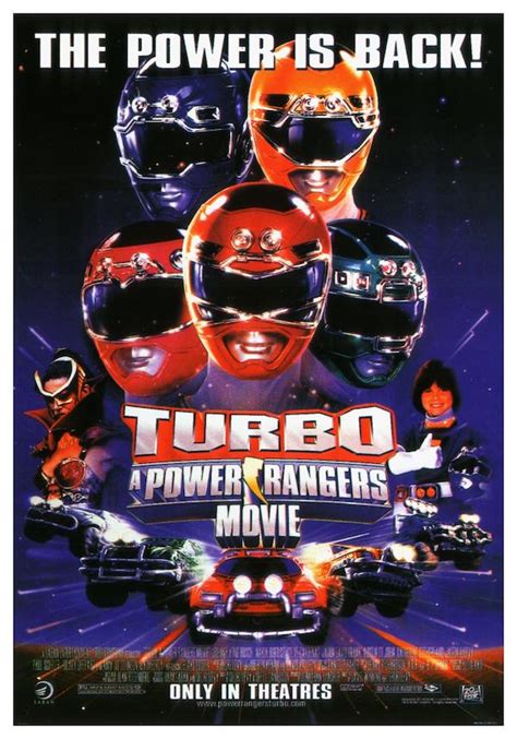 Turbo: A Power Rangers Movie (1997) - Poster US - 1190*1700px