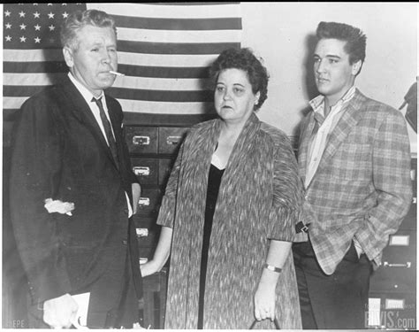 Elvis with his Parents | On August 8, 1958, Elvis' mother be… | Flickr