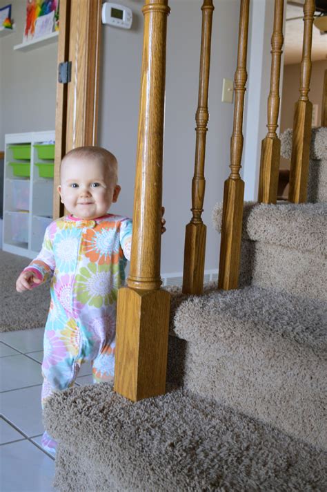 A stylish new way for baby proofing stairs - Savvy Sassy Moms