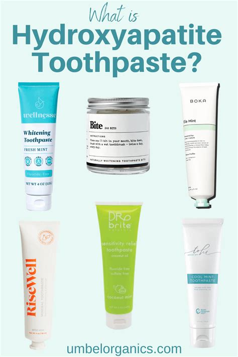 The Best Hydroxyapatite Toothpaste | Umbel Organics - Umbel Organics