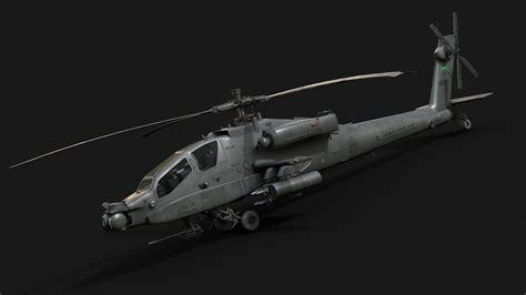 Apache Helicopter Model - TurboSquid 1558490