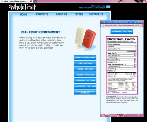 Whole Fruit Frozen Fruit Bars vs Homemade Frozen Fruit Bars!