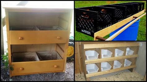 6 Creative Chicken Nesting Box Ideas