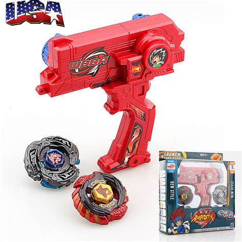 Metal Master Rare 4D Launcher Kids Grip Beyblade Set Fusion Top Rapidity Fight 763741159948 | eBay