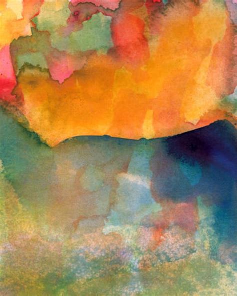 Abstract Art Print Autumn Day | Etsy