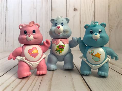 Care Bears Figures Baby Hugs Baby Tugs Grams Bear 1980s - Etsy