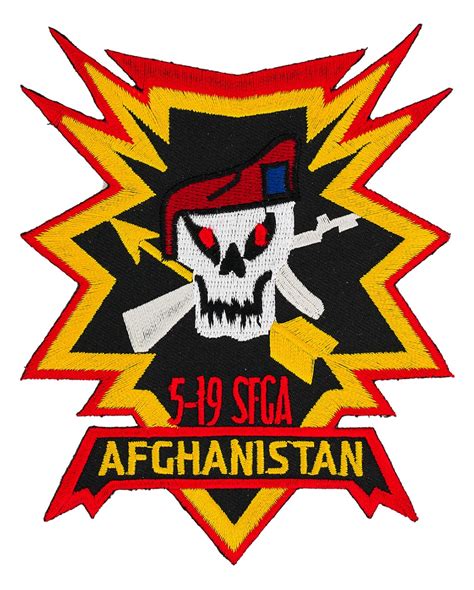 5th Battalion / 19th Special Forces Group Afghanistan Patch | Flying Tigers Surplus