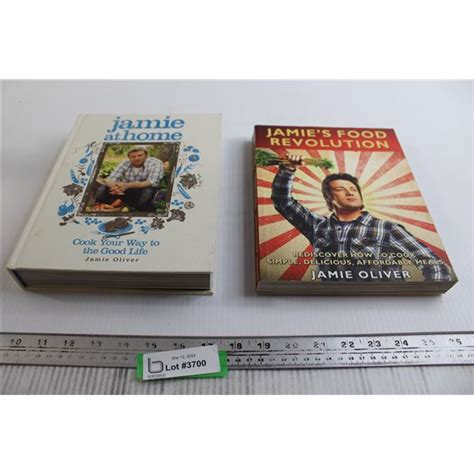 (2) Jamie Oliver Cookbooks - Bodnarus Auctioneering