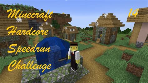 Minecraft Hardcore Speedrun Challenge 14-1 - YouTube