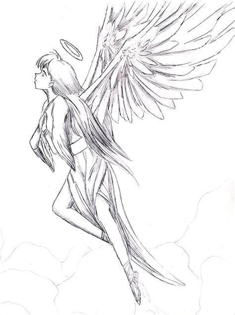 Anime Angel Coloring Sheets - Yahoo Image Search Results Fairy Drawings ...