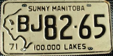 Manitoba License Plate - a photo on Flickriver