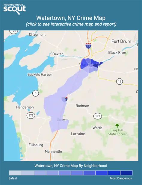 Watertown, NY Crime Rates and Statistics - NeighborhoodScout