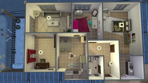 City Living Sims 4 Apartment Floor Plans | Viewfloor.co