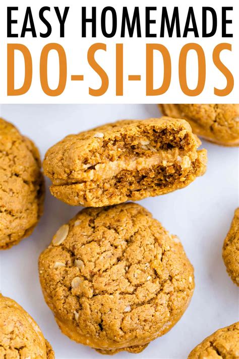 Do-Si-Dos (Peanut Butter Sandwich Cookies) - Eating Bird Food