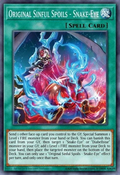 Original Sinful Spoils - Snake-Eye | Cách sở hữu lá bài | Yu-Gi-Oh! Việt Nam | YGO Việt Nam