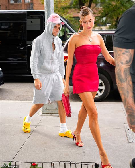 Hailey Bieber and Justin show off their opposite senses of style