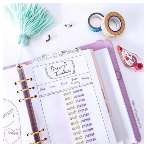 Tracking Your Dreams in Your Bullet Journal (25 Examples!) | My Inner Creative