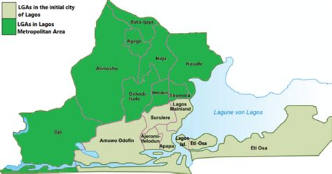 20 Local Governments In Lagos State Alphabetically - Oasdom