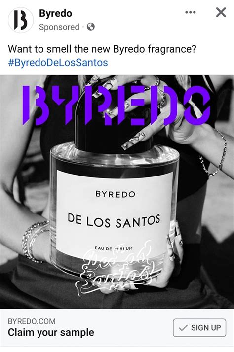 Byredo Perfume sample - Get me FREE Samples