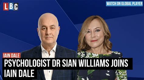 Psychologist Dr Sian Williams joins Iain Dale | Watch again - YouTube