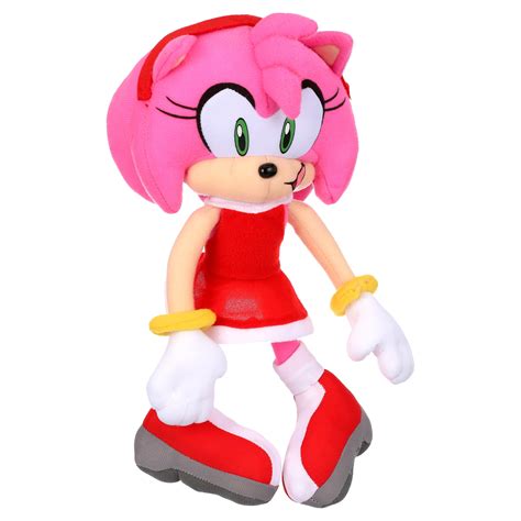 Great Eastern Sonic The Hedgehog: Amy Rose in Red Dress Plush - Walmart.com