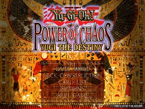 Download Yu-Gi-Oh!: Power of Chaos - Yugi the Destiny (Windows) - My ...