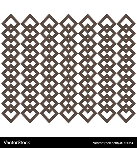 Wall decoration pattern design template Royalty Free Vector