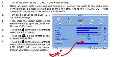 I have a vizio sound bar and i hooked it up to my vizio tv and when i turn it on there is no ...