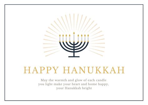 Free printable, customizable Hanukkah card templates | Canva