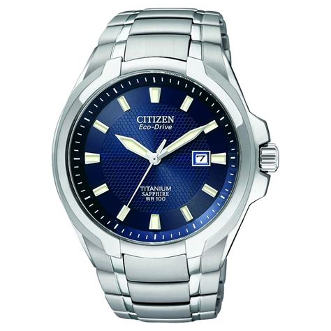 Citizen Men's Titanium Eco-Drive Watch BM7170-53L