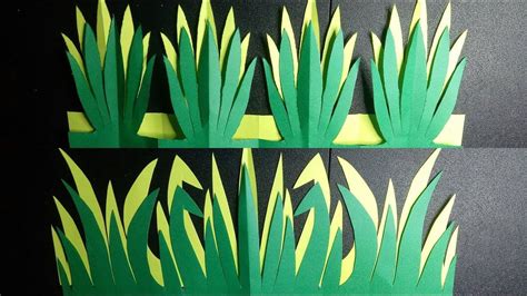 AN EASY PAPER GRASS BORDER DESIGN FOR BULLETIN BOARDS | Flower bulletin ...