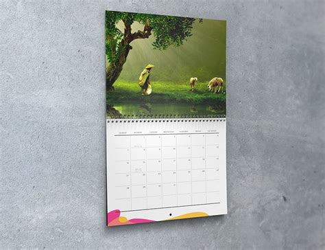 Wall Calendar Mockups - Wall Calendar Mockups DOWNLOAD LINK ALL ACCESS ...