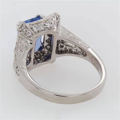 "Ceylon" Vintage Sapphire Ring - Lilliane's Jewelry