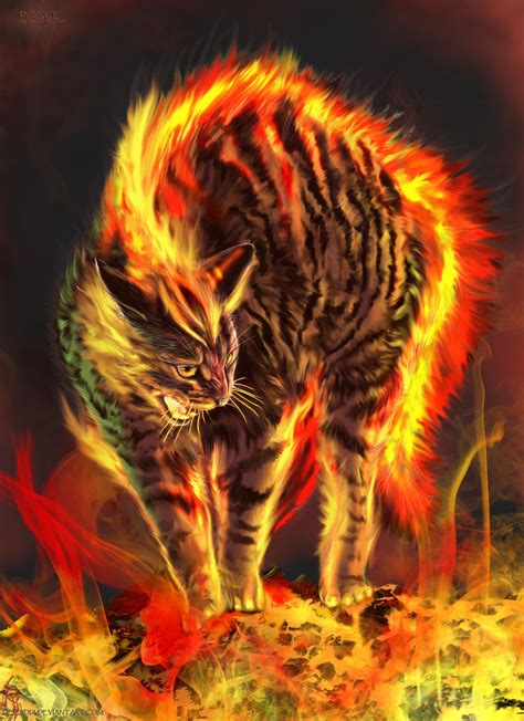 PYRISCE The FireCat by Decadia on DeviantArt