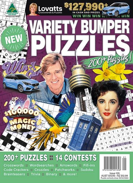 Lovatts Variety Bumper Puzzles Magazine Subscription | Magshop