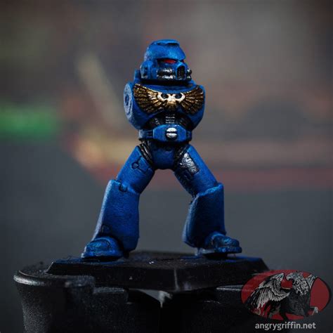 Ultramarines Paint Scheme using Scale 75 Artist paints – Angry Griffin