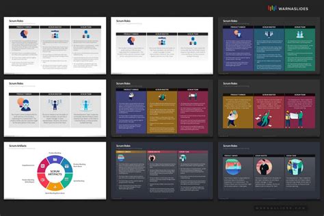 Scrum Process PowerPoint Template | Best PowerPoint Template 2021