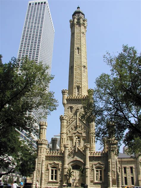 Chicago Water Tower · Buildings of Chicago · Chicago Architecture ...