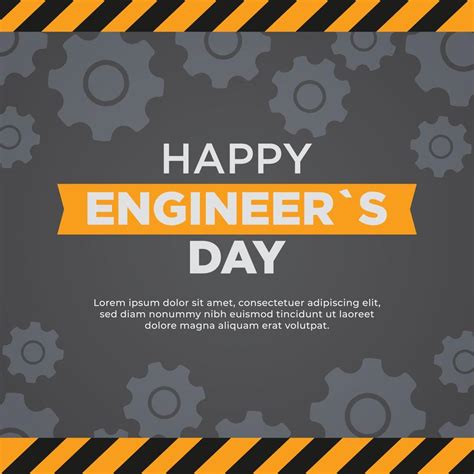 International engineers day celebration, Happy engineers day 10973531 Vector Art at Vecteezy