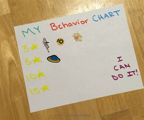 Preschool Behavior Chart: Ending the Cycle of Preschool Timeouts