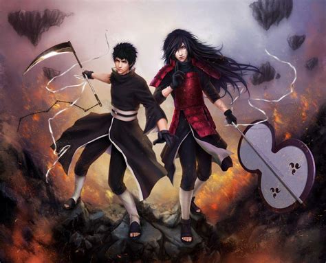 Madara Uchiha And Obito Wallpaper