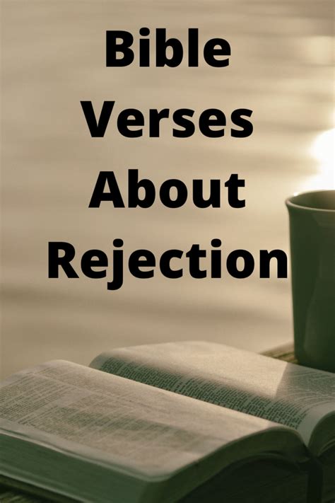 Bible Verses About Rejection - The Shepherd's Sheep