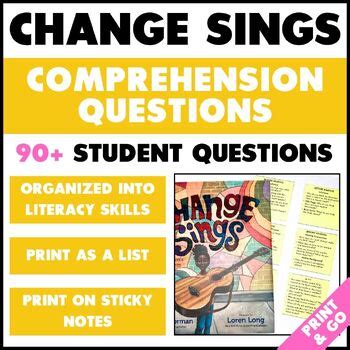 Change Sings by Amanda Gorman Read Aloud and Discussion Questions