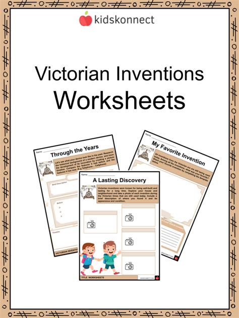 Victorian Inventions Facts & Worksheets | Victorian Discoveries