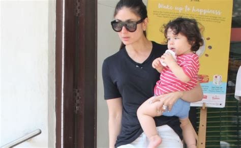 Kareena Kapoor And Son Taimur Go Grocery Shopping. Saif Joined Them Too