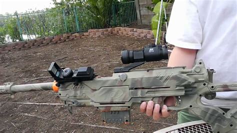 Nerf Longstrike Scout Sniper Rifle (L96A1) update - video Dailymotion